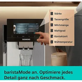 Siemens iQ700 EQ900 plus Kaffeevollautomat Edelstahl