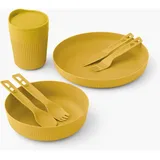 Sea to Summit Passage Dinnerware Set arrowwood yellow (AYW) 1 Person [7 Piece]