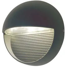 Elstead Lighting Außenleuchte Wandlampe Balkonleuchte LED Alu graphit IP54 Wandlampe Graten Hof