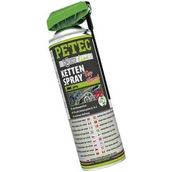 PETEC 70550 Kettenspray Top Speed Spray 500ml Langzeitschmierung Antriebsketten