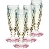 Villeroy & Boch Boston Pearl Sektgläser Weingläser, Mehrfarbig