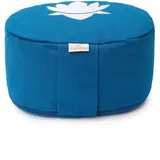 yogabox Yogakissen oval Lotus Stick Basic - petrol 28 x 23 13,0 cm 1 St
