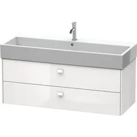 Duravit Brioso Waschtischunterbau BR415704343 1184x459mm, Basalt Matt, 2 Auszüge