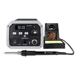 TOOLCRAFT ST-150 HF Hochfrequenz-Lötstation digital 150 W 50 - 480 °C inkl. Lötspitze TO-4878198