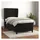 vidaXL Boxspringbett 100 x 200 cm Schwarz