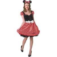 Rubie's Damenkostüm Disney Minnie Mouse, für Erwachsene, offizielles Produkt – Größe M