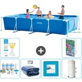 Rechteckiger Frame Pool - 450x220x84 Cm - 7-teilig  S14