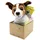 Joy Toy Minnie - adopt me Plüsch Tier Hund 18 cm Mehrfarbig
