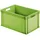 ALUTEC München Alutec 75011 Universal Kunststoffbox 600 x 320 x 400 mm 1-tlg. grün