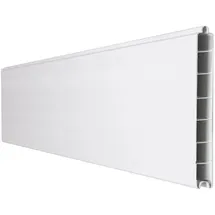 GROJA PVC Steckzaun Sichtschutzzaun 180 x 15 cm Weiß