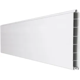 GROJA PVC Steckzaun Sichtschutzzaun 180 x 15 cm Weiß