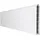 GROJA PVC Steckzaun Sichtschutzzaun 180 x 15 cm Weiß