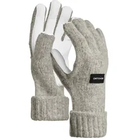Ortovox Classic Wool Leather Handschuhe (Größe S, grau)