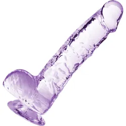 Naturally Yours - Crystalline Dildo, 15,2 cm, lila