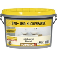 HORNBACH Bad- und Küchenfarbe weiß 2,5 L