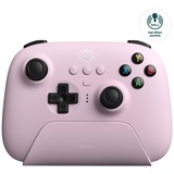 8bitdo Ultimate 2.4G Wireless Controller, (Hall Effect) with Charging Dock - Pink