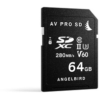 Angelbird SDXC 64GB Class 10 UHS-II U3 V60