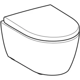 Geberit iCon Wand-WC mit WC-Sitz, Ausführung kurz, 502381001