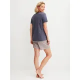 CALIDA Blooming Nights Pyjama-Shorts Grau 40/42