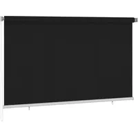 vidaXL Rollo 240 x 140 cm Schwarz