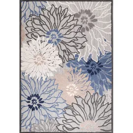 Sanat FLORAL grau B/L: ca. 80x150 cm - Grau