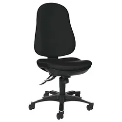 Topstar Bürostuhl Trend SY 10, 9020G20 Stoff schwarz, Gestell schwarz