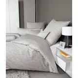 JANINE Kissenbezug Janine modernclassic 80 x 80 cm Braun