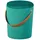 Interlink Inter Link Hocker Grün Textil, zylindrisch, 35x45x35 cm Stauraum, Wohnzimmer, Hocker, Sitzhocker