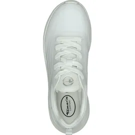 TAMARIS Comfort Damen Sneaker Low Weiß 40