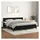 vidaXL Boxspringbett 200 x 200 cm Schwarz