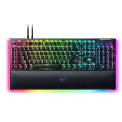 RAZER BlackWidow V4 Pro, Schwarz, Linearer Mechanischer Switch (Yellow), SCHNELLFEUER-Trigger-Modus, Razer Snap-Tap (Anpassbare Eingabe-Priorität)