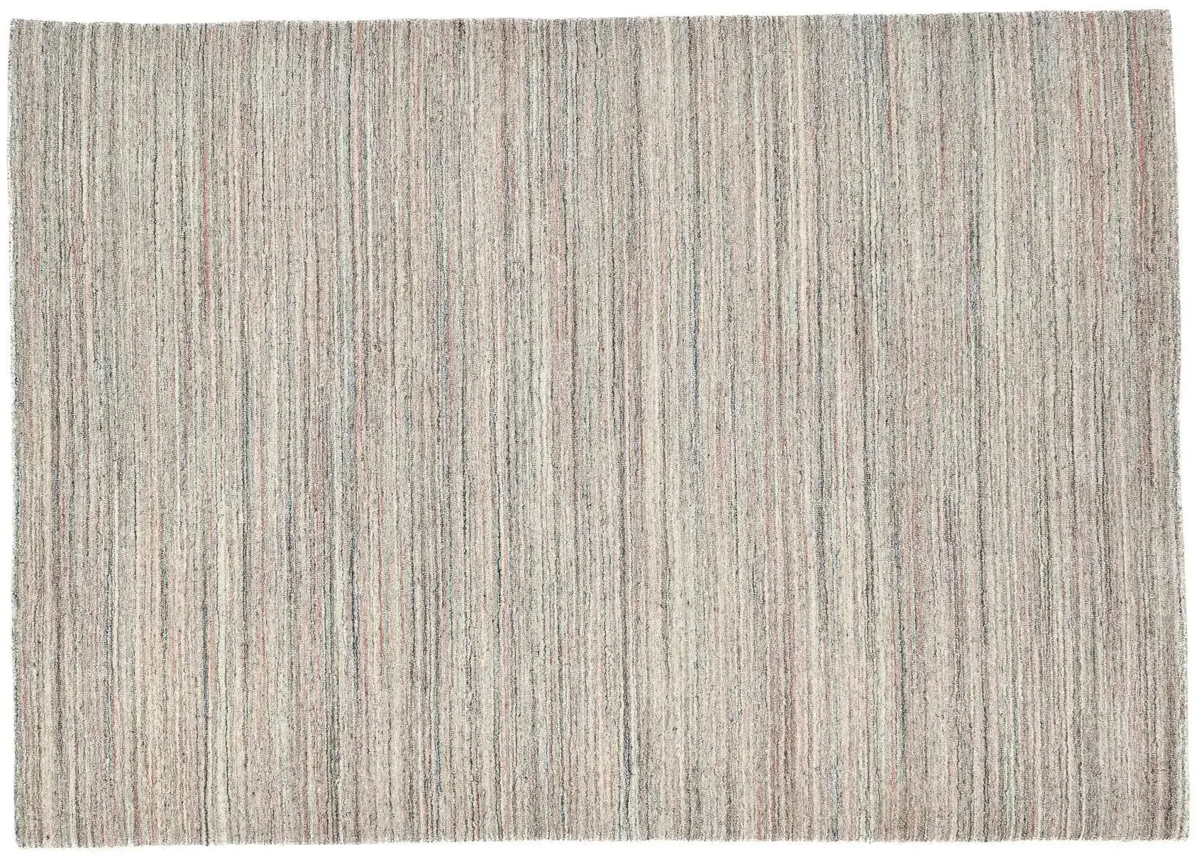 THEKO Wollteppich  San Diego , rosa/pink , Wolle,Viskose , Maße (cm): B: 250 H: 1,3