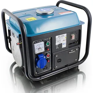 BITUXX Stromerzeuger 850W Benzinbetrieben Grau MS-15292
