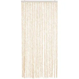 vidaXL Fliegenvorhang 56 x 200 cm Beige