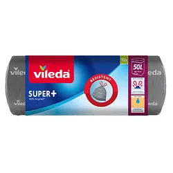 vileda Müllbeutel SUPER+ 50,0 l grau, 10 St.