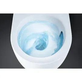 Geberit Acanto Wand-WC mit WC-Sitz Weiß KeraTect