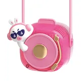 Klingenloser Nackenventilator, Usb-aufladbar, 3 Geschwindigkeitsstufen, Tragbar Und Leicht Für Den Außenbereich – Rosa