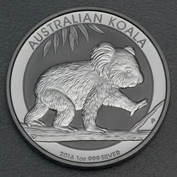 Silbermünze 1oz Koala 2016 (Australien)