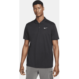 Nike Herren Nkct Df Polo Solid T-Shirt, Schwarz, M