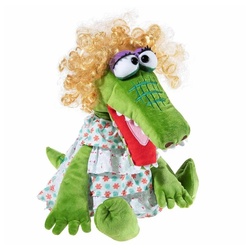 Sandmännchen Handpuppe Handpuppe Krokodella Sandmann Jan & Henry Handspiel Puppe 40 cm