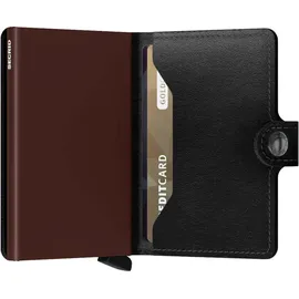 Secrid Miniwallet Original Unisex Geldbörse schwarz-braun