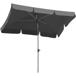 Schneider Schirme Sonnenschirm 180x120 cm Locarno ¦ grau ¦ Maße (cm): B: 180 H: 240 T: 120.0