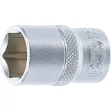 BGS Steckschlüssel-Einsatz Sechskant Antrieb Innenvierkant 12,5 mm SW 17 mm