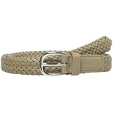 Marc O'Polo Leder Gürtel Valma Belt W85 Dusty Earth khaki - Blau