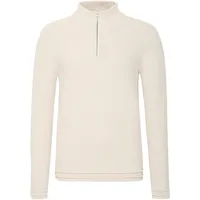 CASUAL FRIDAY Troyer CASUAL FRIDAY "Troyer CFKarl", Herren, Gr. L, beige (rainy day), Obermaterial: 100% Baumwolle CO., Pullover Troyer