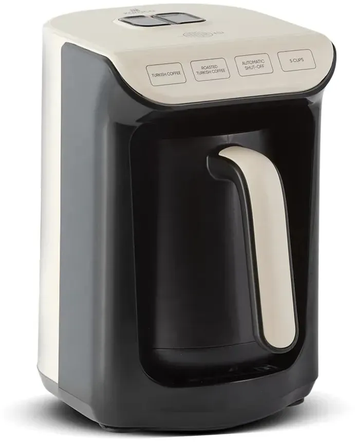 Hatır Köz Turkish Coffee Machine mit Röstfunktion Creme