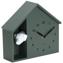 Karlsson Wanduhr Peeking Doggy - B/H/T ca. 26,00x29,00x10,30