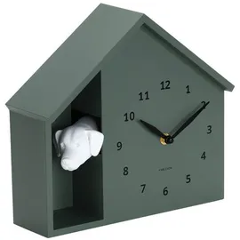 Karlsson Wanduhr Peeking Doggy - B/H/T ca. 26,00x29,00x10,30
