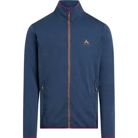 Mc Kinley Roto IV Fleecejacke Melange/Navy/Brown XL