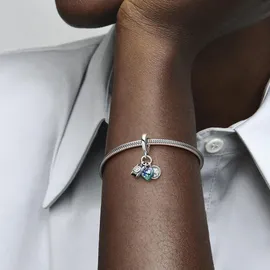Pandora Kamera, Herz & Kompass Silber 792703C01